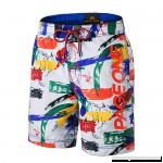 PAGE ONE Mens Beach Shorts Quick Dry Surfing Swim Trunks with Full Mesh Lining with Pockets 10color Piece2 B07NRMXMDT